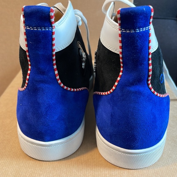 ✨HOST PICK✨ Men’s Navy Louis Flat High Tops - Picture 11 of 16